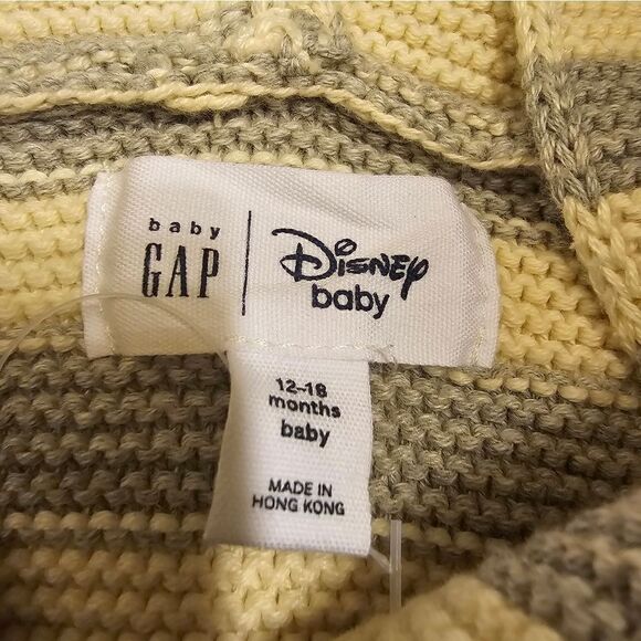 GAP x DISNEY Hoodie Sweater - Size 12-18 Months - Picture 6 of 6